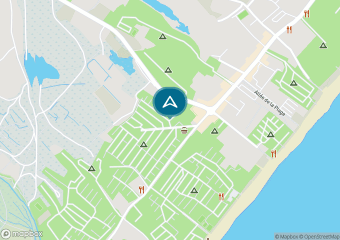 Localisez le camping sur la carte